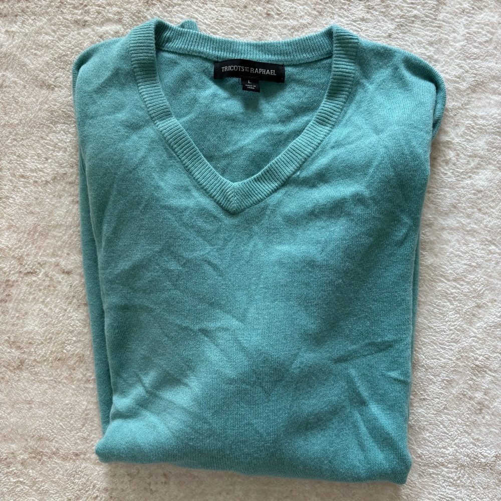 Men's Teal Sweater